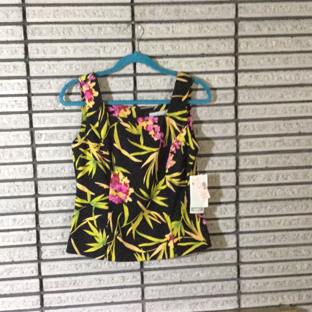Tropical 2 piece dress set